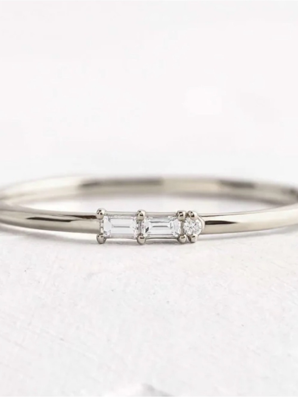 Melanie Casey Morse Code Initial Ring “G” size 6